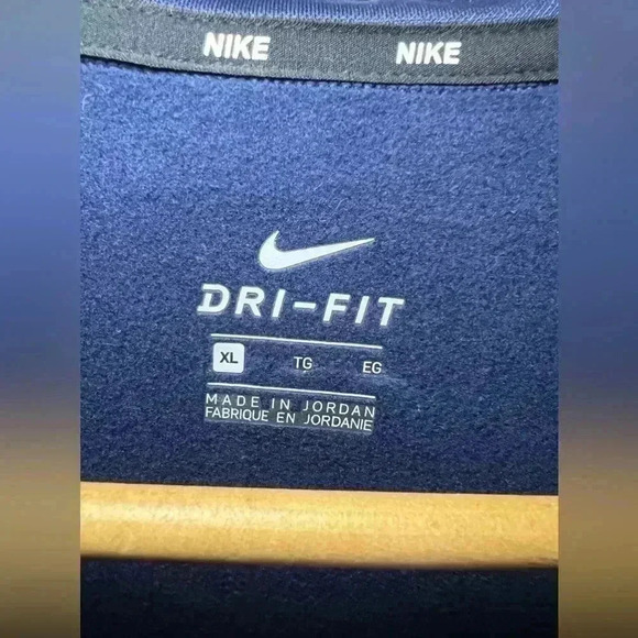 Nike Dri fit blue pullover sweater XL - Picture 4 of 5